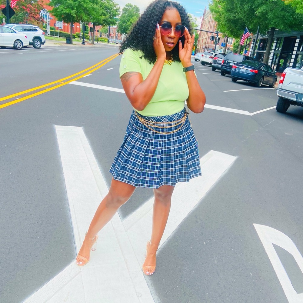 Apple Green Top